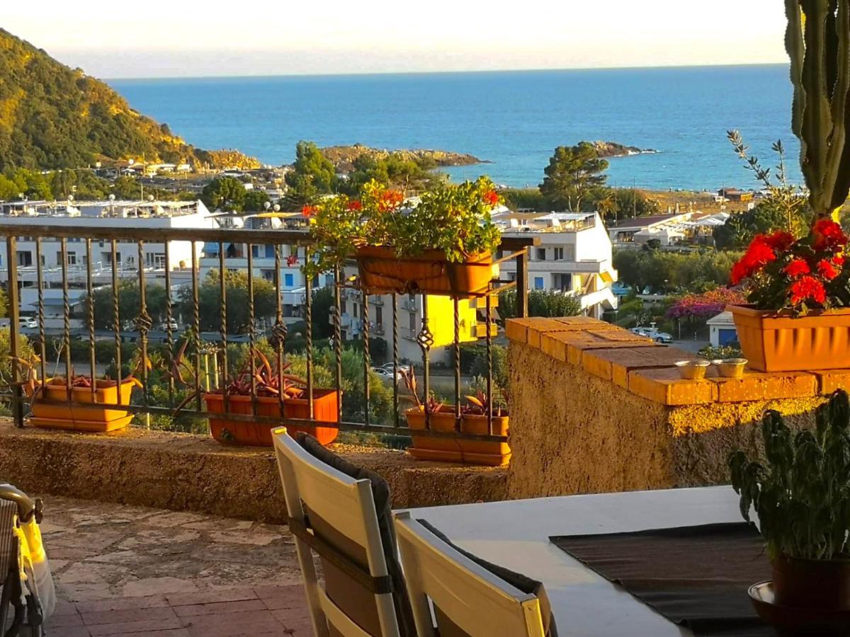 Villa Lo Scoglio Ascea Eksteriør billede