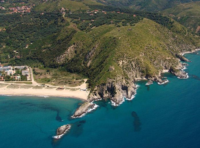 Villa Lo Scoglio Ascea Eksteriør billede